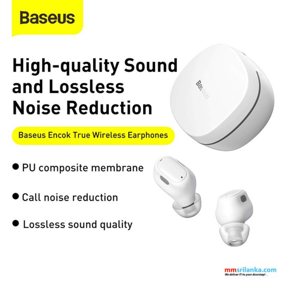 Baseus Encok WM01 TWS Wireless In-Ear Bluetooth Earbud 